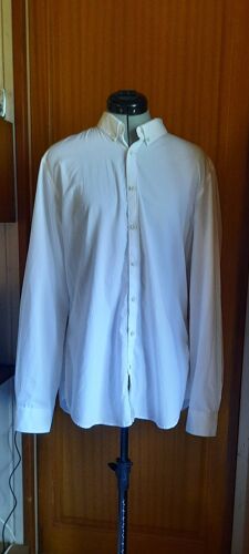 Chemise Blanche, Homme, Angelico Litrico, Taille Xl/42