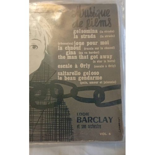 Eddy Barclay Et Son Orchestre Musique De Films Volume 6