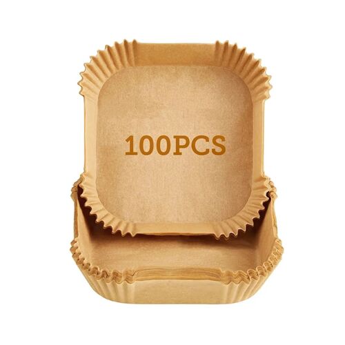 Kit de 100 doublures en papier pour friteuse à air Cosori