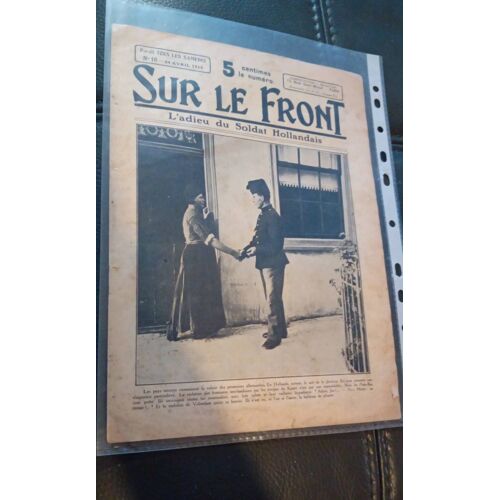 Sur Le Front 16 / 24 Avril 1915