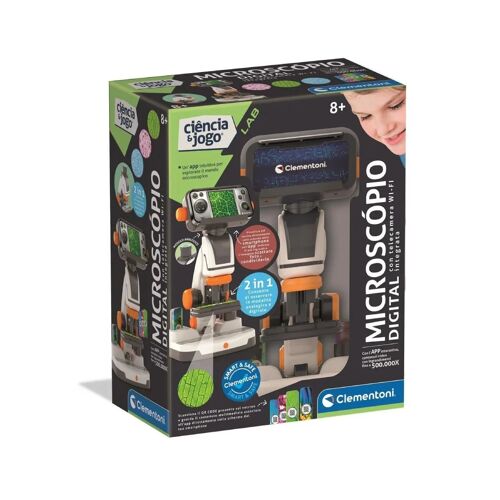 Microscope Numérique Smart AI 2 en 1 Clementoni 67411