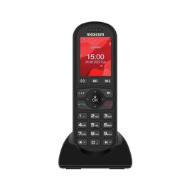 Téléphone Fixe Sans Fil Maxcom MM39D SE Noir