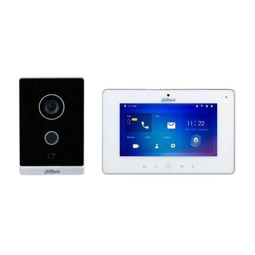 Kit de Vidéophone Dahua DHI-KTW01 Noir - DHI-VTO2211G-WP-S2