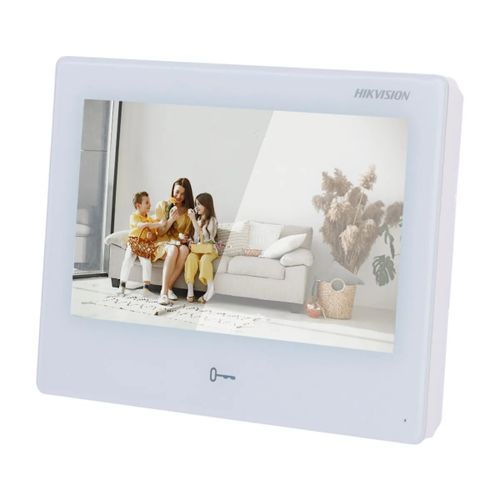 Interphone vidéo Hikvision à écran tactile TFT 7" - DS-KH9310-WTE1(B)
