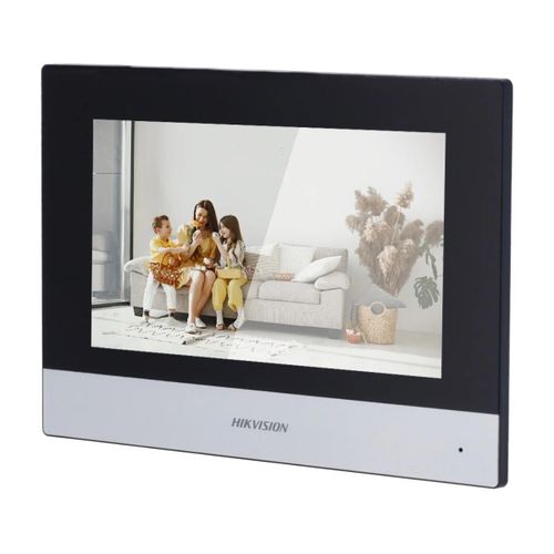 Moniteur d'interphone vidéo tactile TFT Hikvision 7" noir - DS-KH6320Y-WTE2