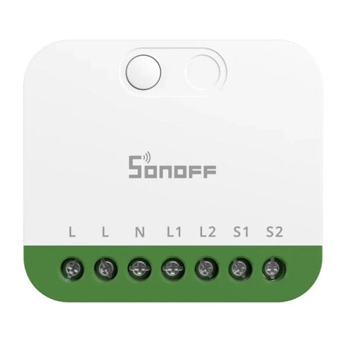 Relais Intelligent Sonoff MINI-2GS Matter via WiFi 2 Canaux Blanc