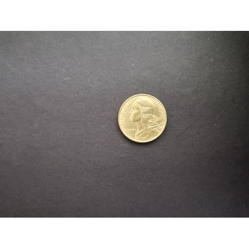 Pièce République Française 5 Centimes 1980