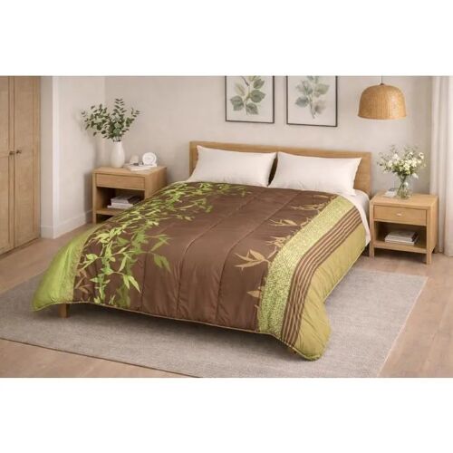 Couette Tempérée - Mortreux - Jungle - 200 X 200 Cm - 400 G/M² - Lavable À 40°