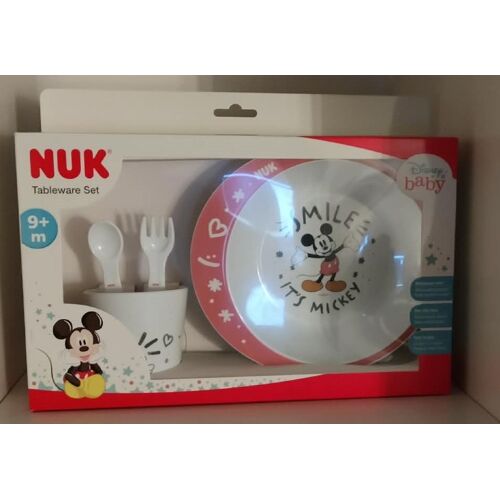 Set Vaisselle Bébé Nuk Disney Mickey Mouse