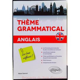 Anglais Thème Grammatical Les Bons Reflexes