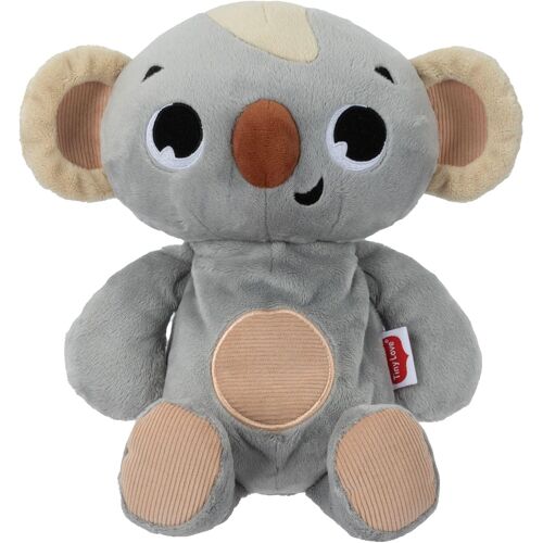 Koala Mon copain câlin, Peluche Bébé, 0+ Mois, Veilleuse Peluche qui Respire avec Mouvement Apaisant, Musique, Bruits Blancs et Lumières, Recharge USB-C, Doudou Bébé, Collection Boho Chic