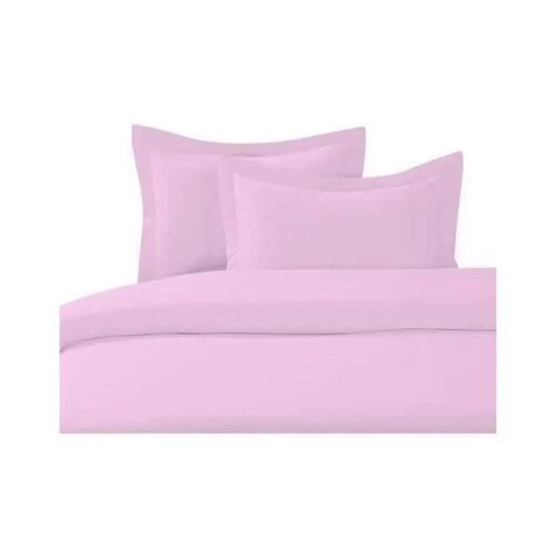 Housse De Couette - Homerokk - 240x260cm + 2 Taies 65x65¿Cm - 100% Coton - Rose Pale