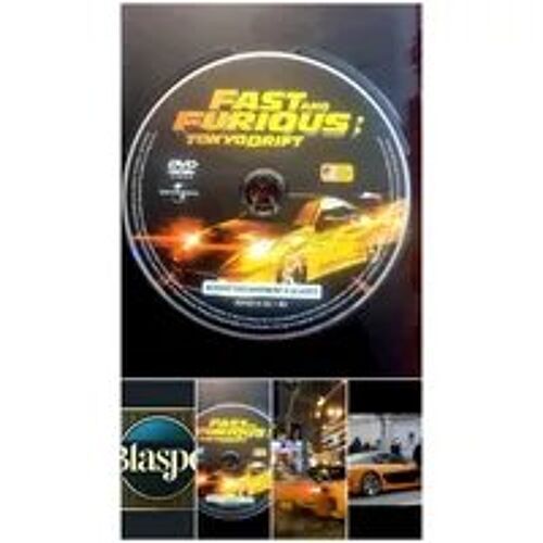 Fast And Furious Tokyo Drift ¿ Dvd Film Action ¿ Disque Seul ¿ Fonctionnel ¿ Sans Boîtier
