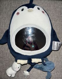 Peluche doudou pingouin musical Vertbaudet jouet bébé naissance 