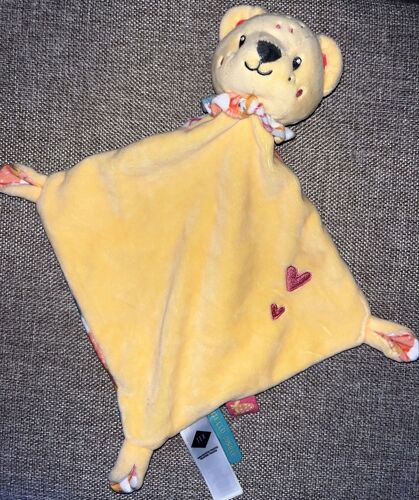 Doudou léopard jaune Hello jungle jouet bébé tex baby