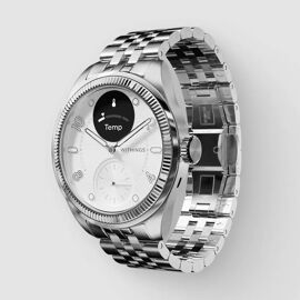 Withings ScanWatch Nova - 39 mm Hybride Gris, Titane GPS
