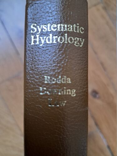 Livre "Systematic Hydrology" De John C. Rodda