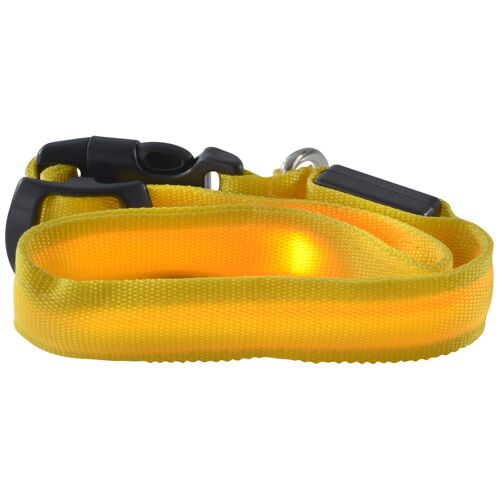 Ultron 142446 Collier Pour Chiens Et Chats Jaune Chien