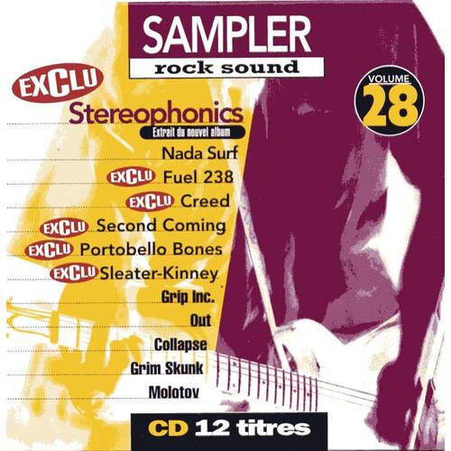 Le Sampler Rock Sound N° 28 _ (Cd Collector 12 Titres ; Supplément Au Numéro 66 De Rock Sound ; Pochette Cartonnée ; Février 1999)