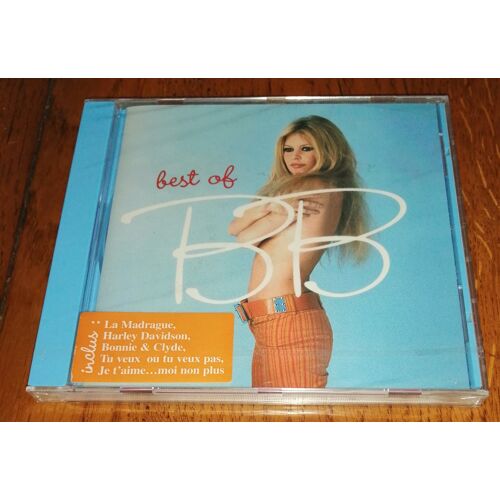 Album Cd Brigitte Bardot "Best Of Bb " 20 Titres 1998 Dont : La Madrague , L'Appareil À Sous , Une Histoire De Plage , Nue Au Soleil...