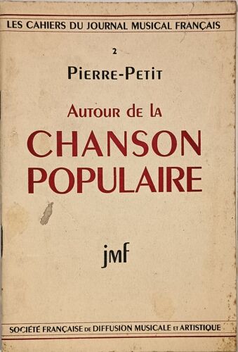 Autour De La Chanson Populaire