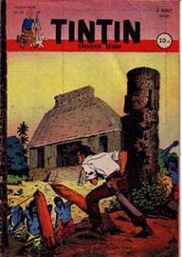 Tintin 93 - 3 Aout 1950 -Edition Francaise