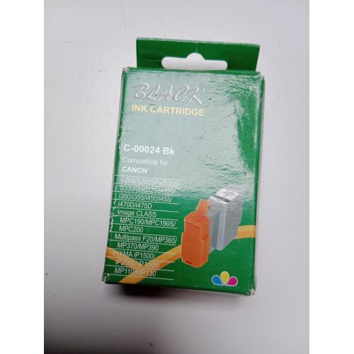 CARTOUCHE D'ENCRE CANON BLACK INK CARTBRIDGE C 00024 BK
