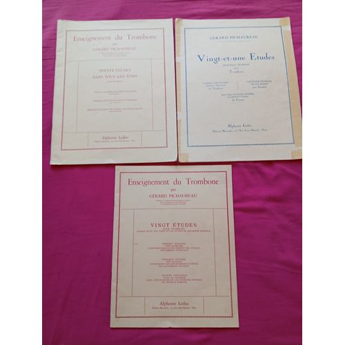 Pichaureau Enseignement Trombone