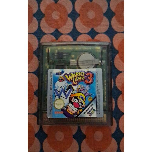 Wario Land 3 – Game Boy Color – Cartouche originale