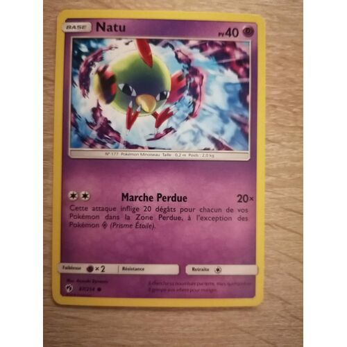 Natu 87/214 - Sl8 - Tonnerre Perdu