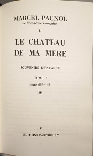 Le Chateau De Ma Mere / Illustrations De Dubout