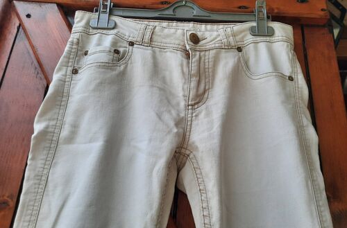 Jean Beige Promod, Femme, Taille 40