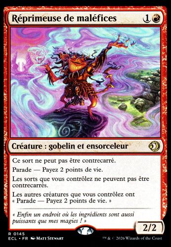 Réprimeuse De Maléfices - Magic - Lorwyn Éclipsé Vf - R - 145