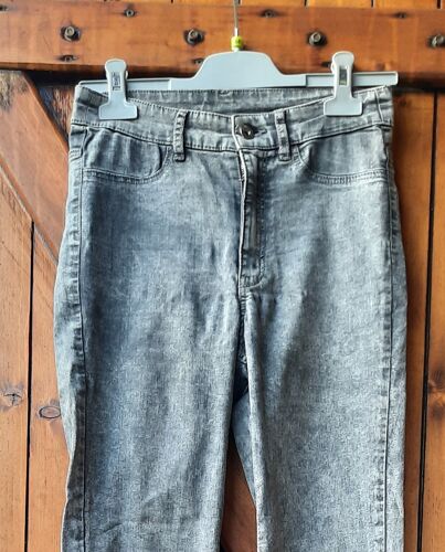 Jean Gris Femme, H&m, 36
