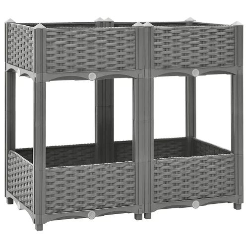 Prolenta Premium - Lit Surélevé 80x40x71 Cm Polypropylène