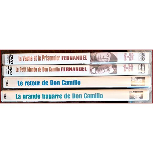 4 Dvds Fernandel