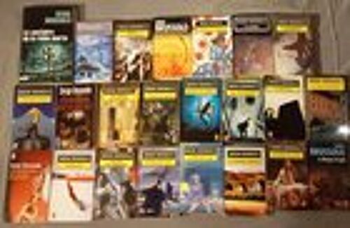 Lot 23 Thrillers Machiavéliques Serge Brussolo La Fille De La Nuit,, La Chambre Indienne, La Captive De L'Hiver, Le Masque D' Argile, Iceberg Ltd, L' Armure De Vengeance, La Princesse Noire, Les Emmur