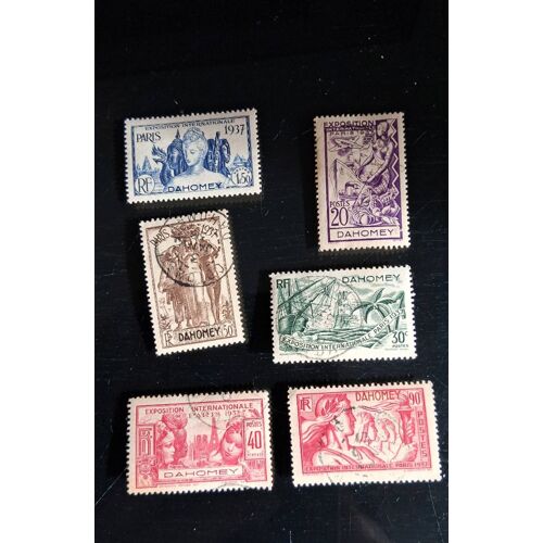 Timbres Exposition Internationale 1937 Dahomey