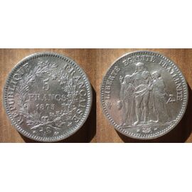 Les Pièces de Monnaies de 5 Francs Hercule XIX