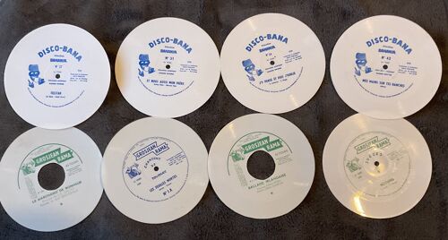 Lot Disques Souples - Grosjean Rama - Disco Bana