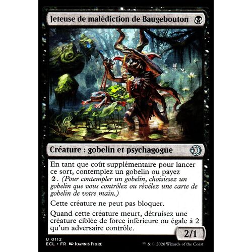 Jeteuse De Malédiction De Baugebouton - Magic - Lorwyn Éclipsé Vf - U - 112