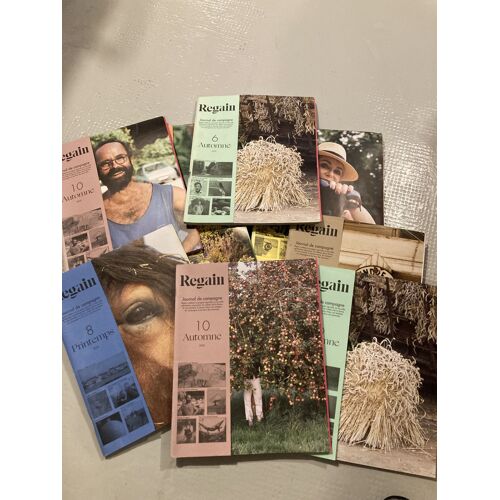 Lot De 8 Magazines Regain