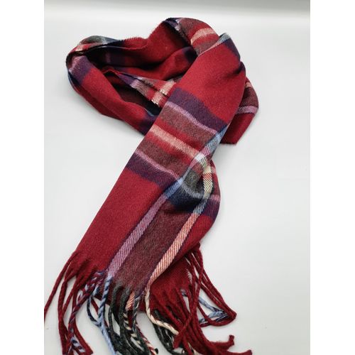Echarpe Rouge Homme Anais De 180 Cm