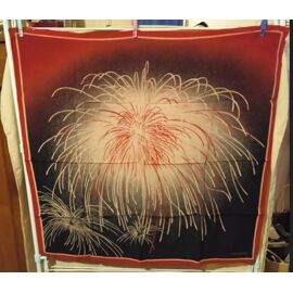 Vintage - Foulard - " Valentino " - 73 X 76 Cm Environ