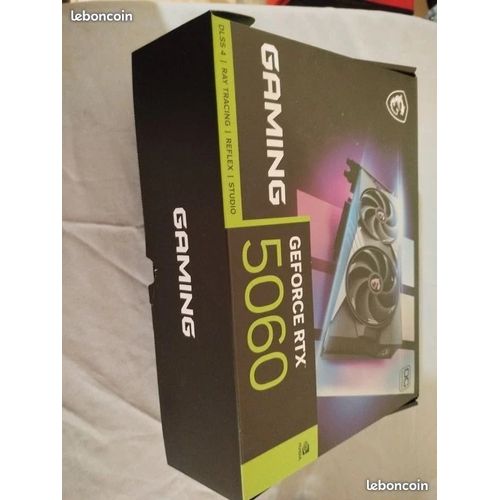 Carte graphique msi nvidia geForce rtx 5060 8gb gaming oc