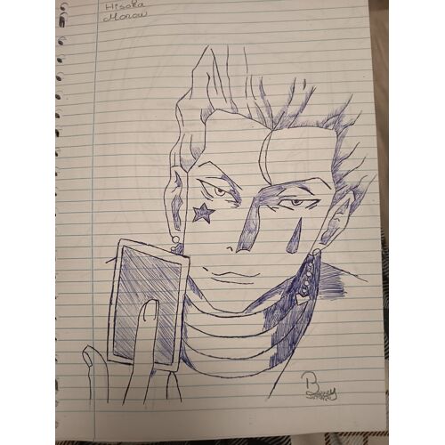 Dessin D'Un Personnage D'Animé