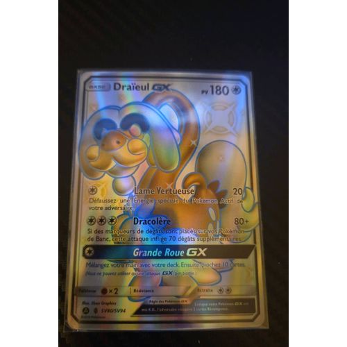 Draïel Gx Full Art Shiny Sv80/Sv94 Pv