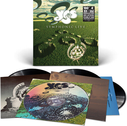 Yes - Symphonic Live [Vinyl Lp] Oversize Item Spilt, Ltd Ed, 180 Gram, Half-Speed Mastering