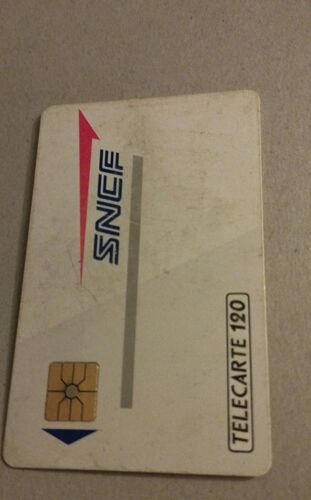 Télécarte 120 Unités Sncf