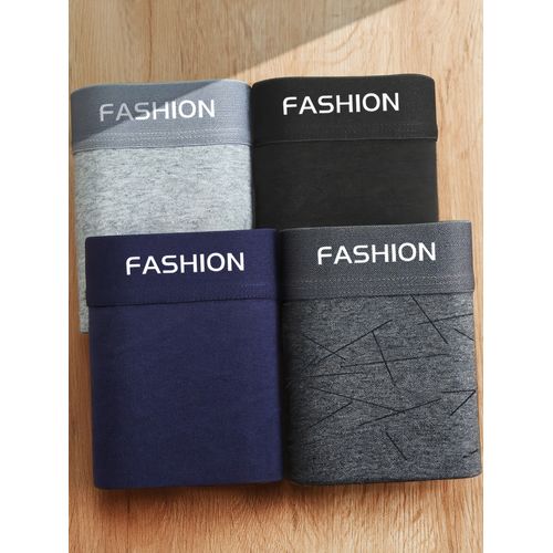 Boxers Homme Jeunesse À Devant Plat, Coupe Ample Et Confortables